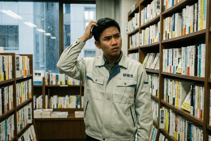 Confused at bookstore